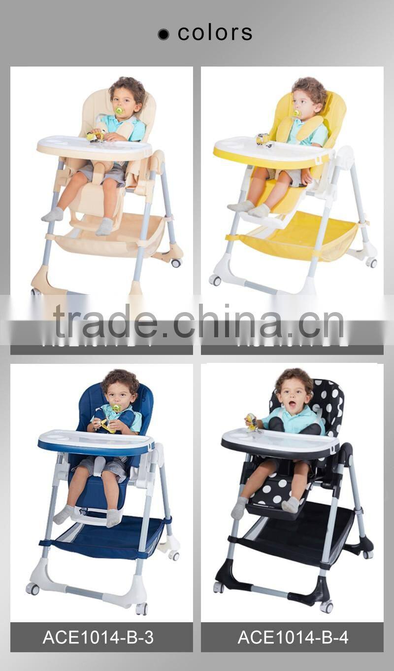 Hot Selling Foldable Baby Dinning High Chair with EN14988