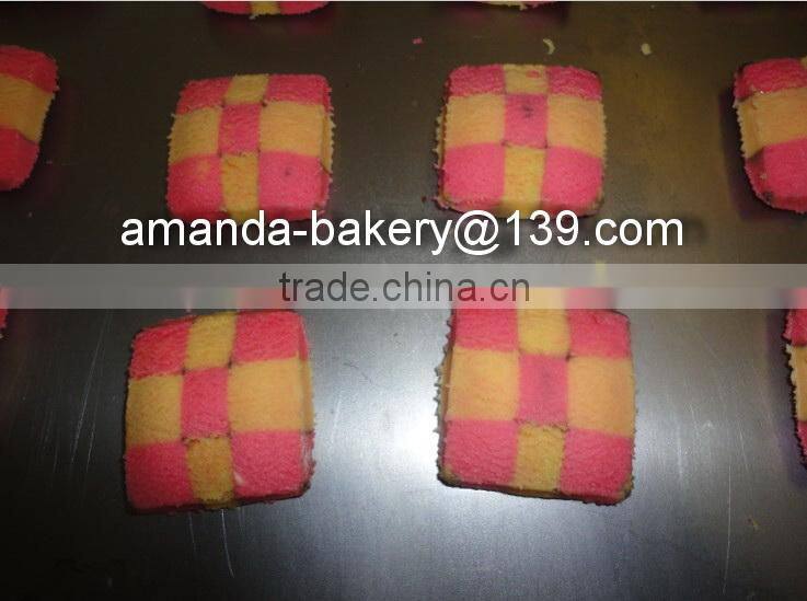 industrial PLC cookie machinery wire cut deposit biscuit cookie machine