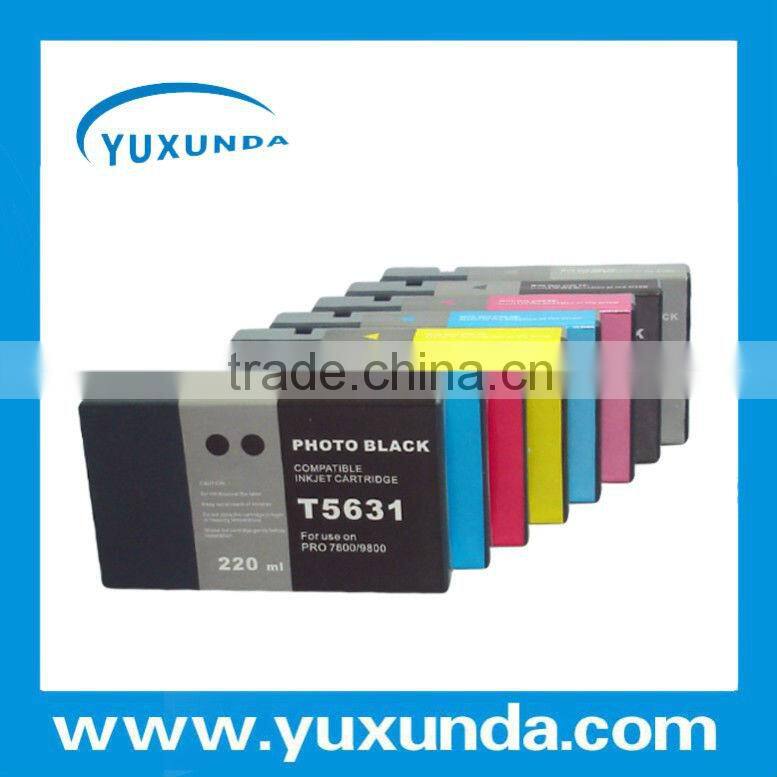 220ml Refillable ink cartridges for EPSON plotters