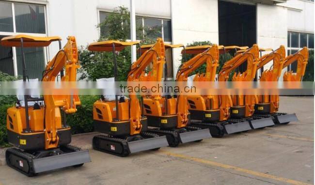 Hydraulic Backhoe Loader 0.8 Ton Mini Excavator
