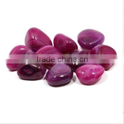 Fashion red Indian carnelian tumble stone ,natural gemstone beads for jewelry making