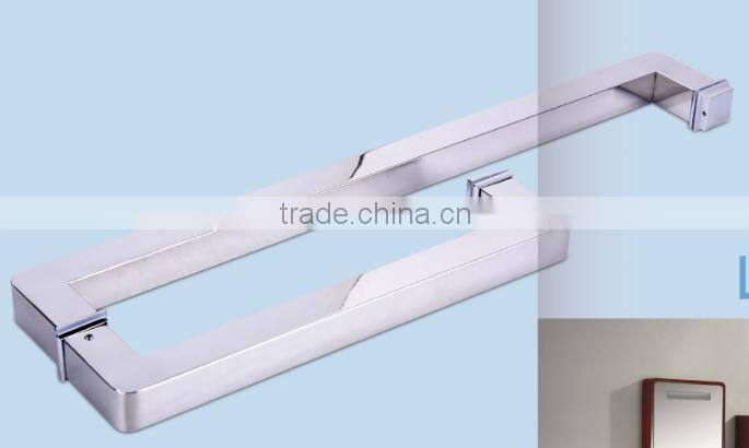 stainless steel frame design shower screen B191