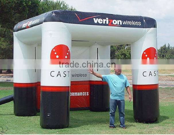 3mWx3mLx3mH small Inflatable advertising booth Inflatable promotional tent Inflatable outdoor event tent for trade show