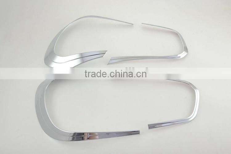 4 Pcs Tail Lamp Light Cover ABS Chrome For Gla 2015 Spart Parts Accessories