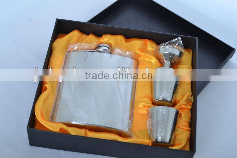 Kit Flagon(Stainless steel hip flask set)