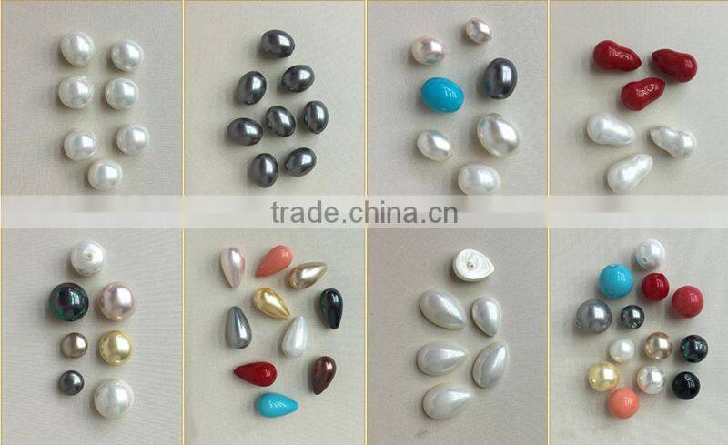 wholesale loose heart shaped shell beads