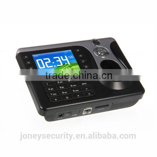 Biometric 3.2inch LCD Screen Fingerprint Time Recording Clock Attendance Password with USB TCP/IP