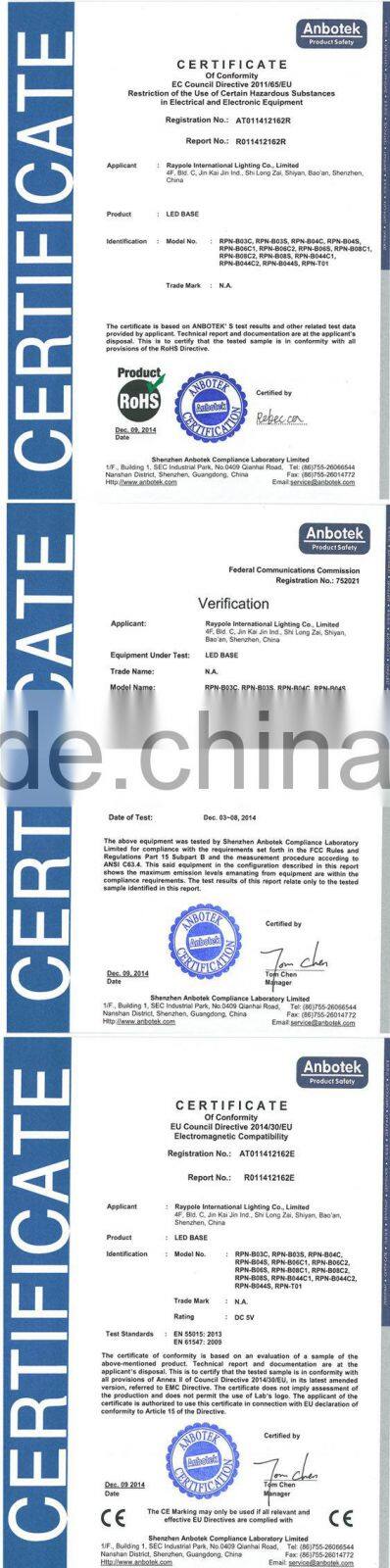 Wholesale Rechargeable 4inch Square LED Flower Vase Light