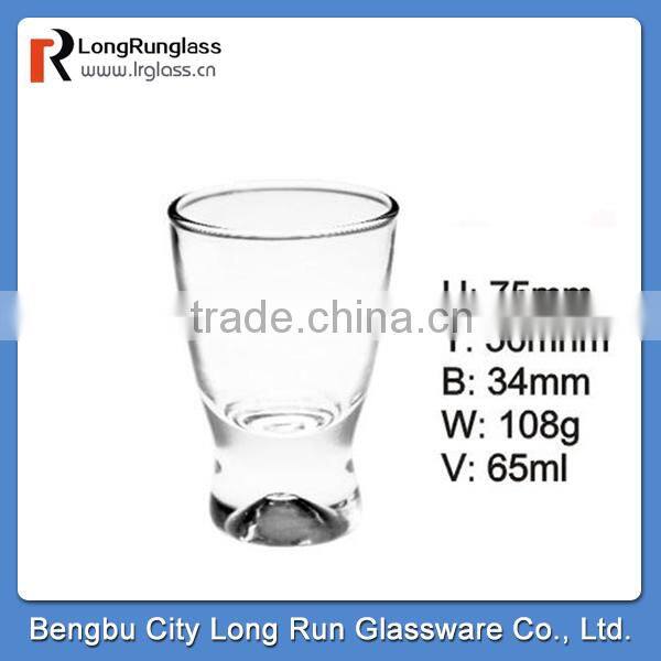 LongRun 340ml traditional and typical clear dinnerware glass cups with round bottomtraditional and typical