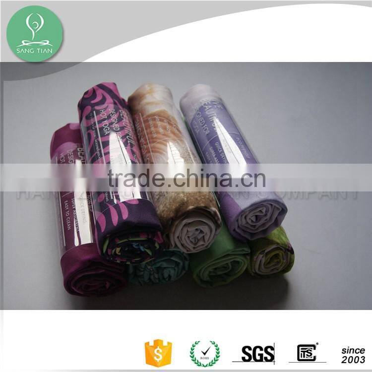Wholesale Yoga Towel Printed Non-Slip Microfiber Yoga Hand Towels