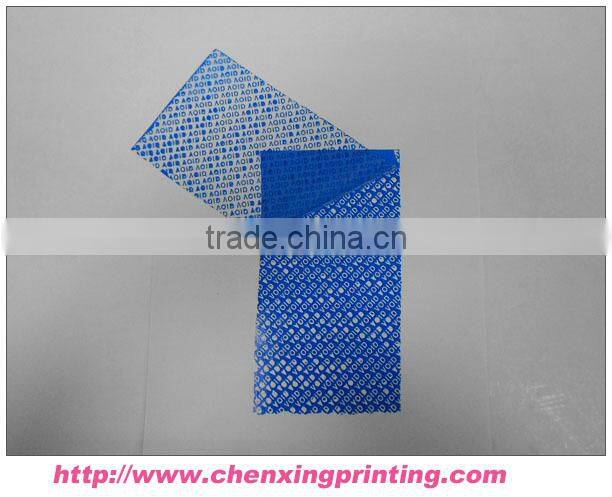 Eco-friendly Non-toxic OEM permanent Paper Custom retail Adhesive Sticker