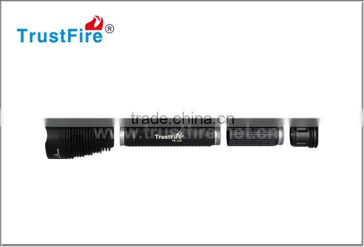 Hot sale cree tactical flashlight J18 with 7* Cree XM-L 2 8000LM rechargeable powerful flashlight !