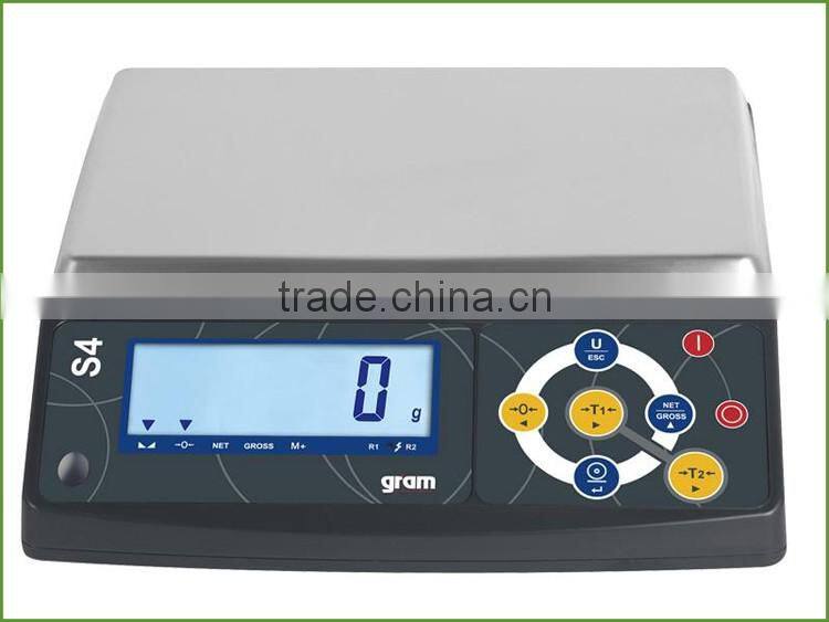 30kg / 10g Hot Sales S4 Series LCD Display Electronic Balance Weighing Scale