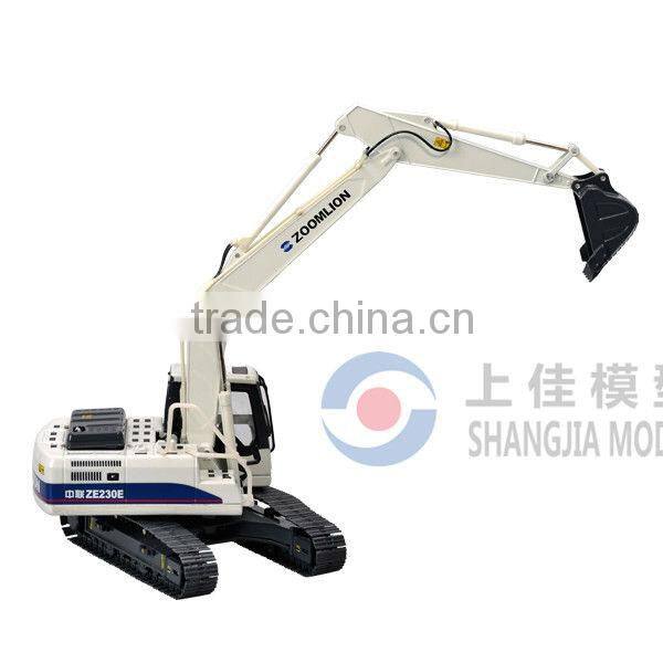1: 43 Zoomlion diecast excavator model,scale excavators,excavator diecast