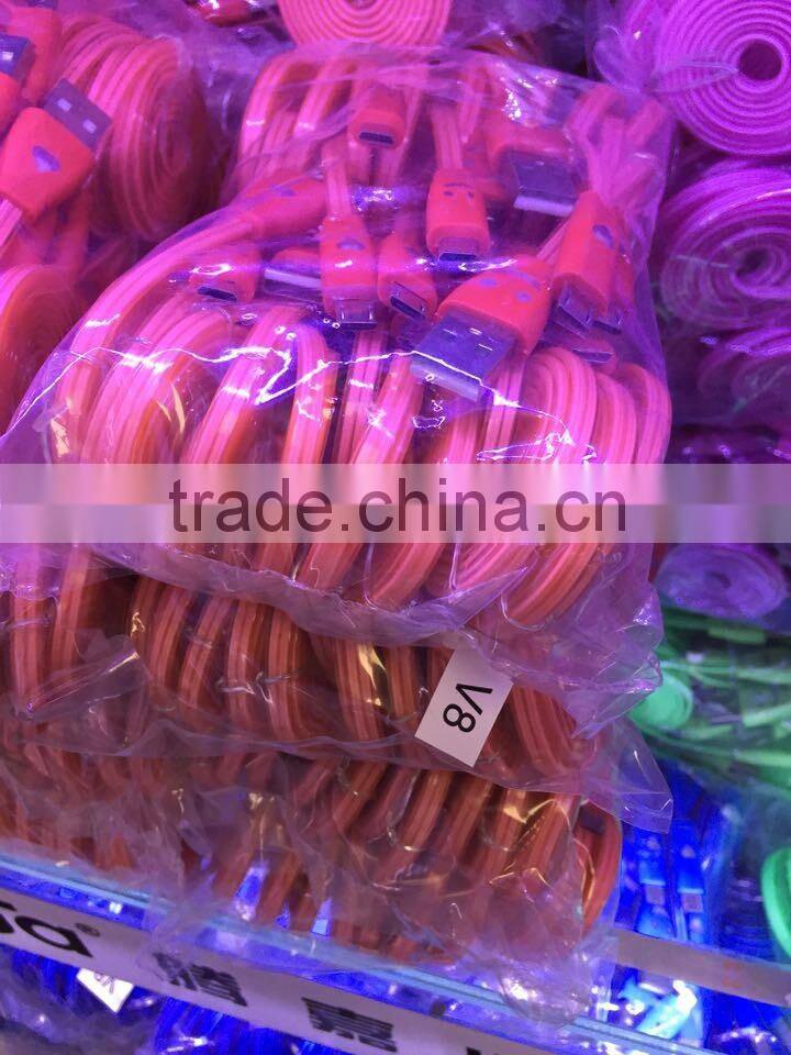 I4 USB LED charging line. High quality USB cable. V8. I5 here