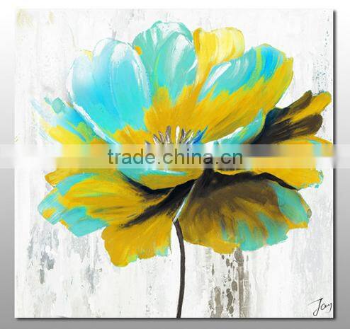 2016 Flower modern wall hanging home decor flower oil painting 57079