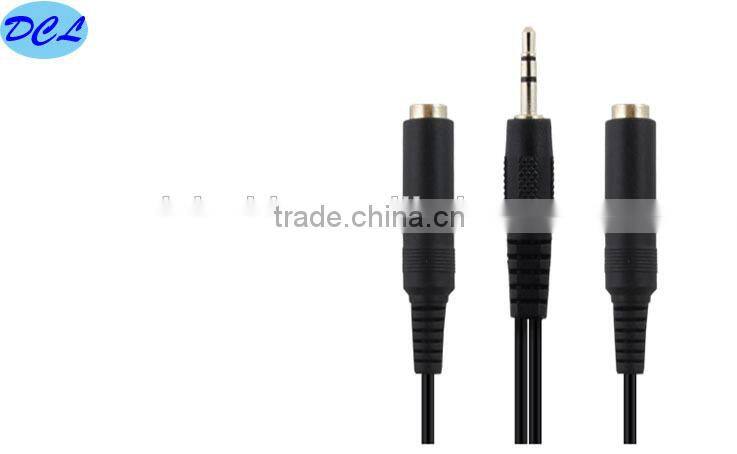 3.5MM audio cable male to 2*female 5m