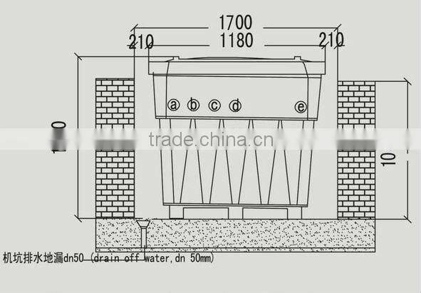 PK8010 portable 6-multi-port valve integrated best swimming pool filter