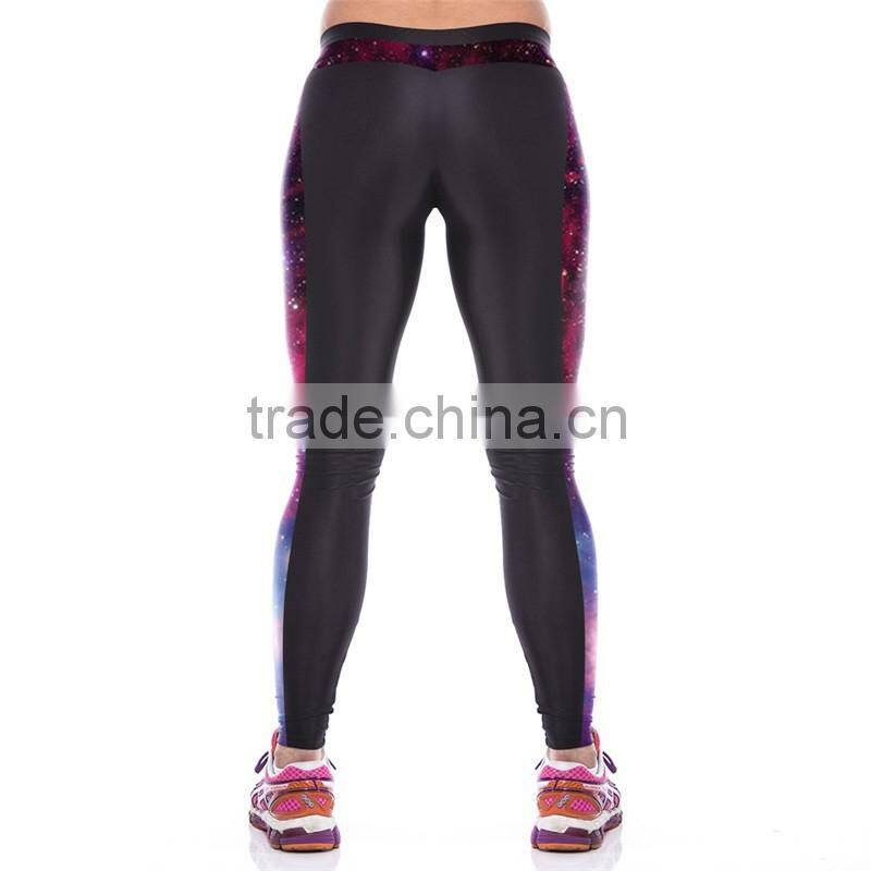Fashion Galaxy Yoga Leggings Printed Pants Fitness Sport Leggins For Women