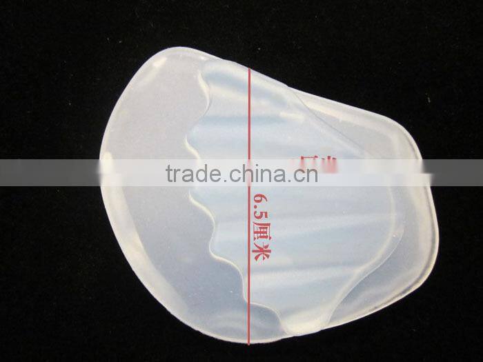 Pressure relief cushion Soft silicone gel heel cushion pad half pad Back heel support insole