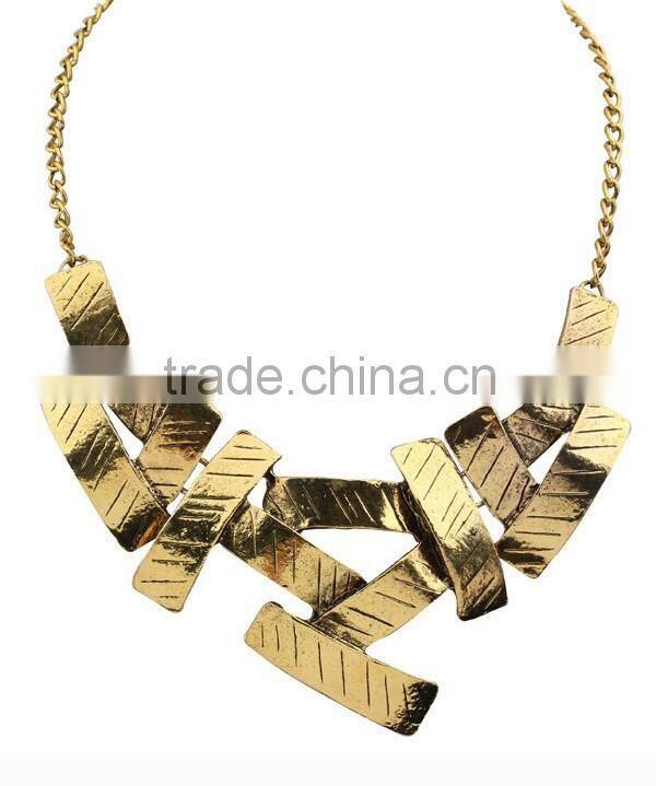 Antique Copper Silver Plated Vintage Choker Statement Necklace Women Necklaces & Pendants Fashion Necklaces for Women 2014