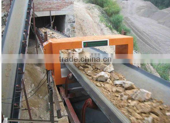 Industrial conveyor belt metal detector for coal, mining, wood and cement