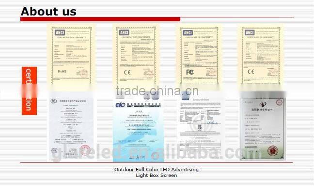 double sided advertisement for cars led display