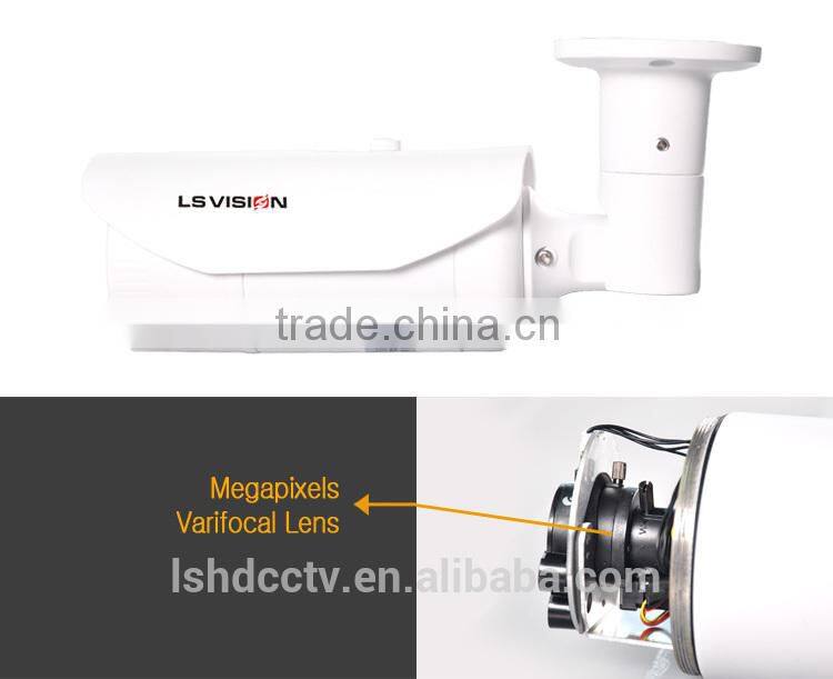 LS VISION Best selling 3mp Aptina Coms outdoor ip camera poe P2P onvif ip cctv camera