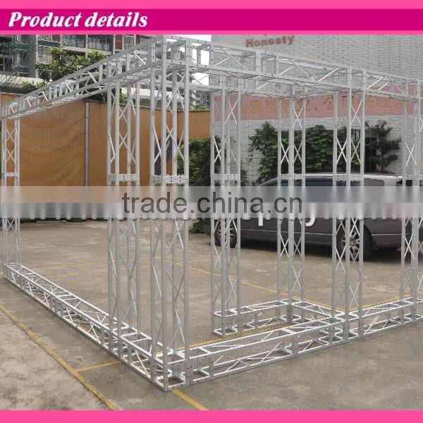 2015 hotsale Exhibition steel aluminum truss trade show display booth