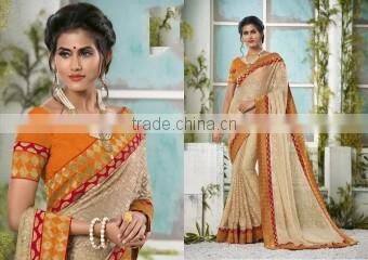 Concinnonous Pink Cotton Saree/designer sarees online shopping