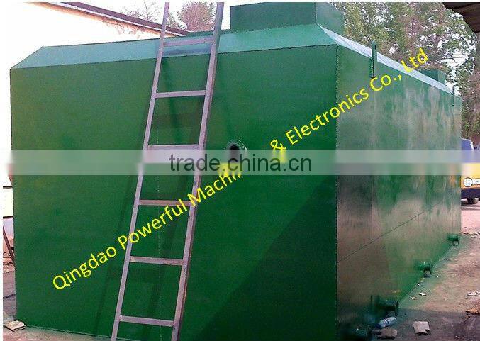 Sewage treatment plant for textile factory