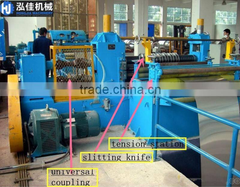 high precision stainless steel/CR/HR coil slitting line