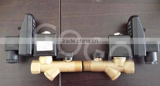 G1/2" NC 220v 2/2-way Direct-Acting Copper water solenoid valve timer