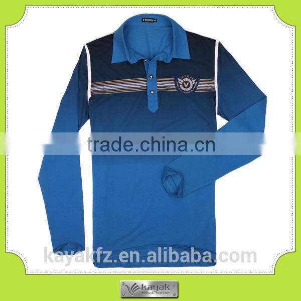 custom-made men's fashion heavy weight polo shirts green color