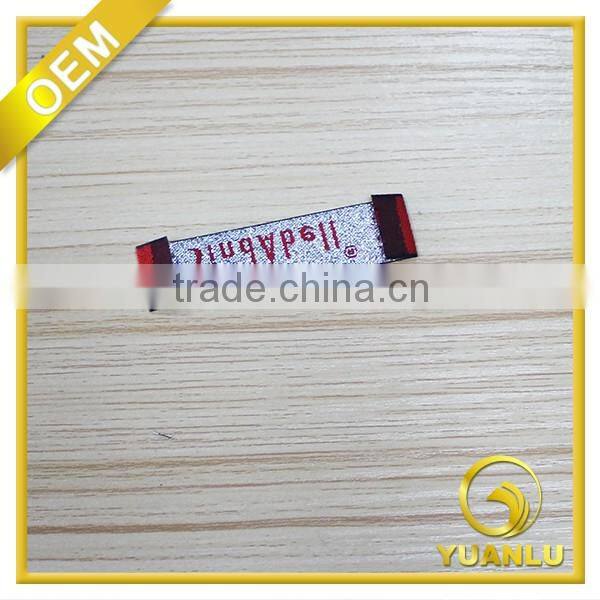 custom designed Colorful garment woven label for brand