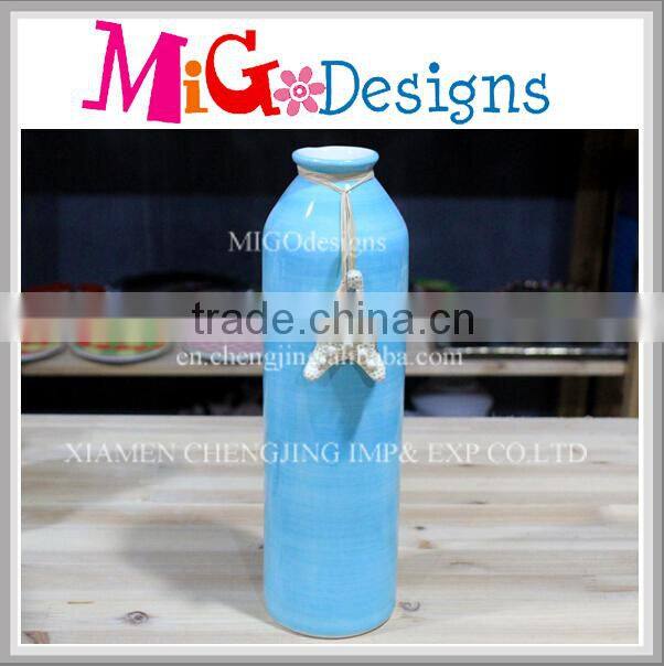 Flower Design Candle Holder Wholesale Handmade Ceramic