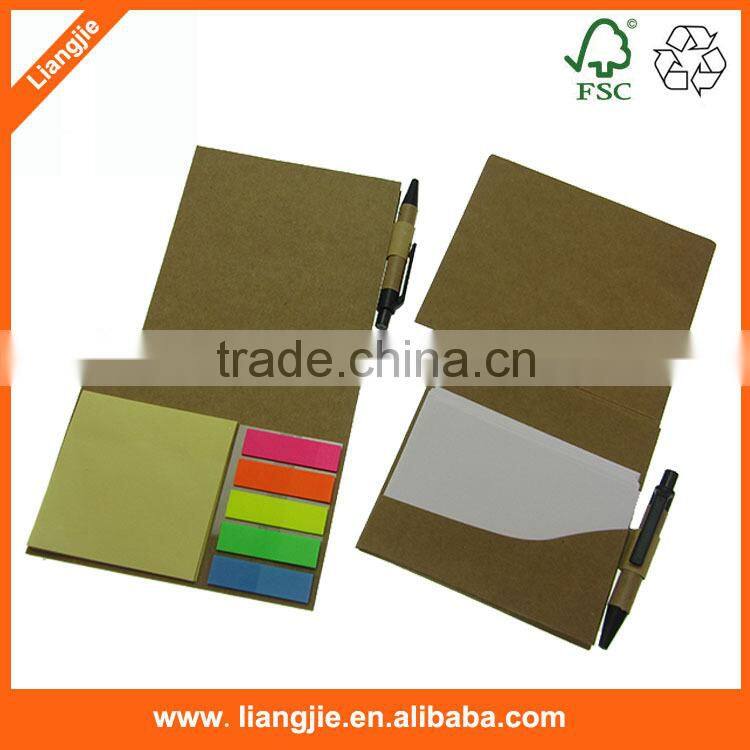 Office popular 4 sides printing custom logo memo cube for promotion
