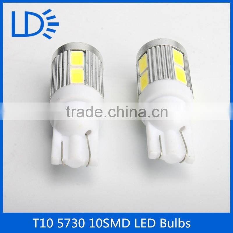 t10 bulb socket Universal Used Car Bulb Led Lighting 10smd 5730 t10 bulb