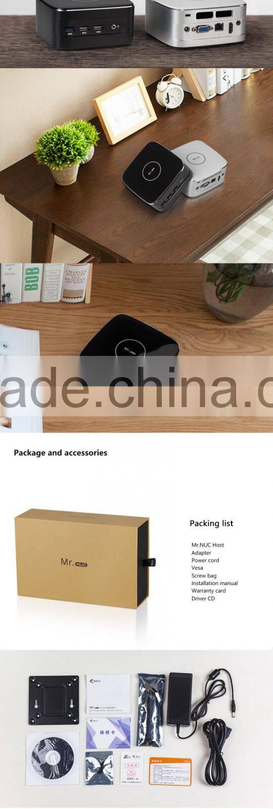 High Quality Standard Realan Mr.NUC-i5B5200-V3U motherboard Core i5-5200U Dual 5th generation