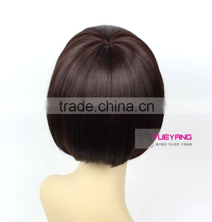 Pretty wonderful bob with full bangs 1455