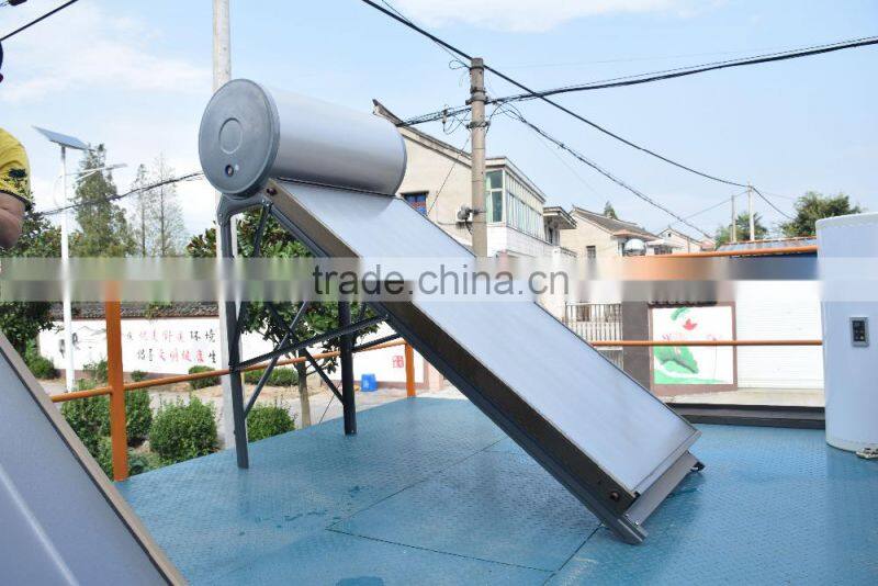 2016 New Flat Plate Pressure Solar Water Heater System/High Pressure System