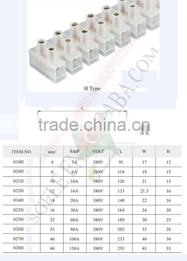 12 Way Plastic Terminal Connector