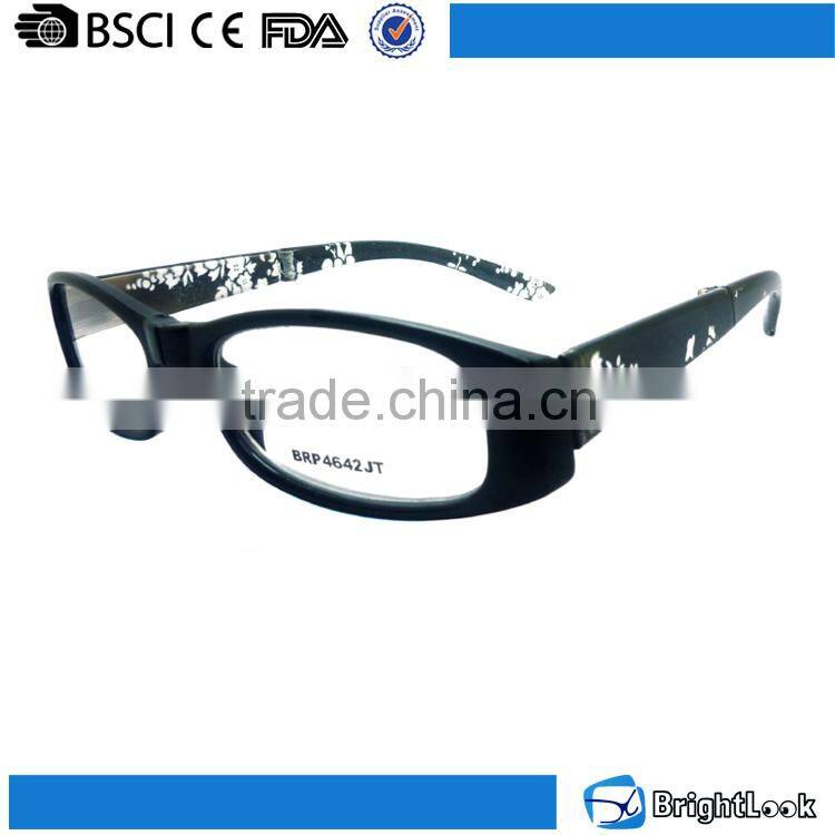 Cheap antique beautiful women colorful amber frame adjustable temple foldaway spectacle reading glasses frames plastic