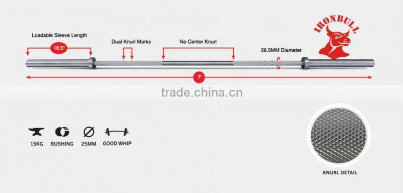 commercial use Crossfit Olympic Weight Lifting barbell