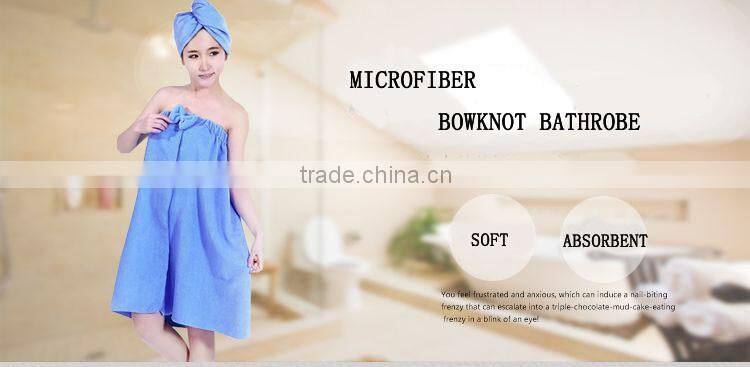 lady blue hotel waffle bathrobe