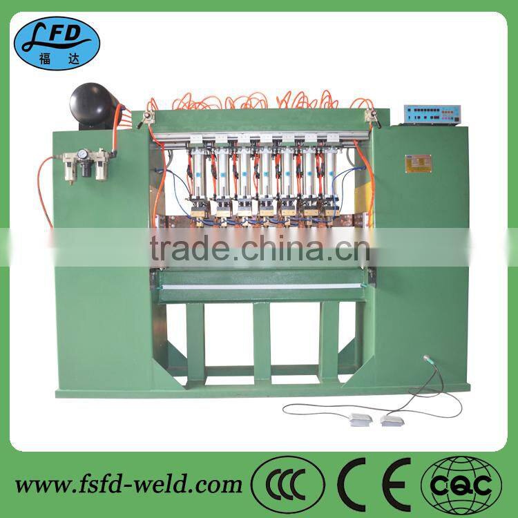 Transformer with Micro Controller based welder controller, Key board operator interface with display and fifteen easy to program