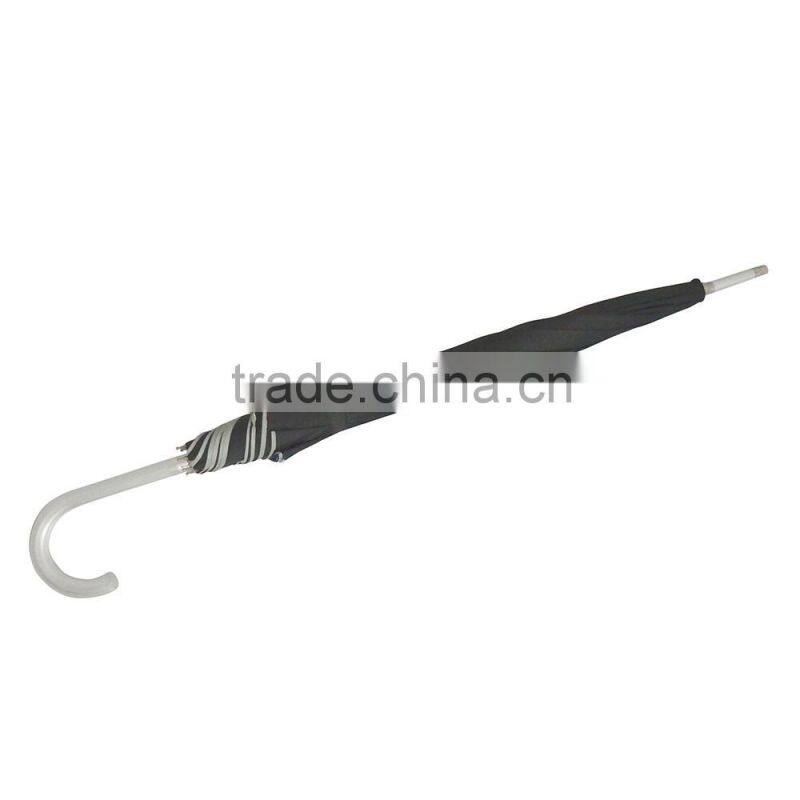 Inside printing auto windproof long umbrella with aluminum material