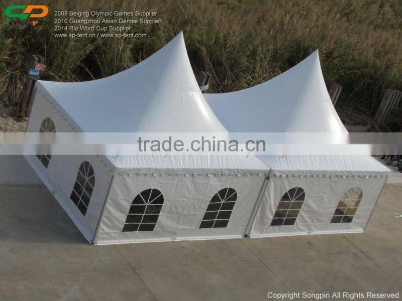 Factory sell aluminum pagoda tent, marquee, wedding tent and party tent even tent