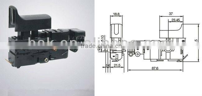 Electric power tool switch for Bosch 13RE Impact switch, Electric power tools