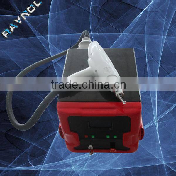 Portable 6Hz Q Switched Nd:YAG Laser Tattoo Removal Machine